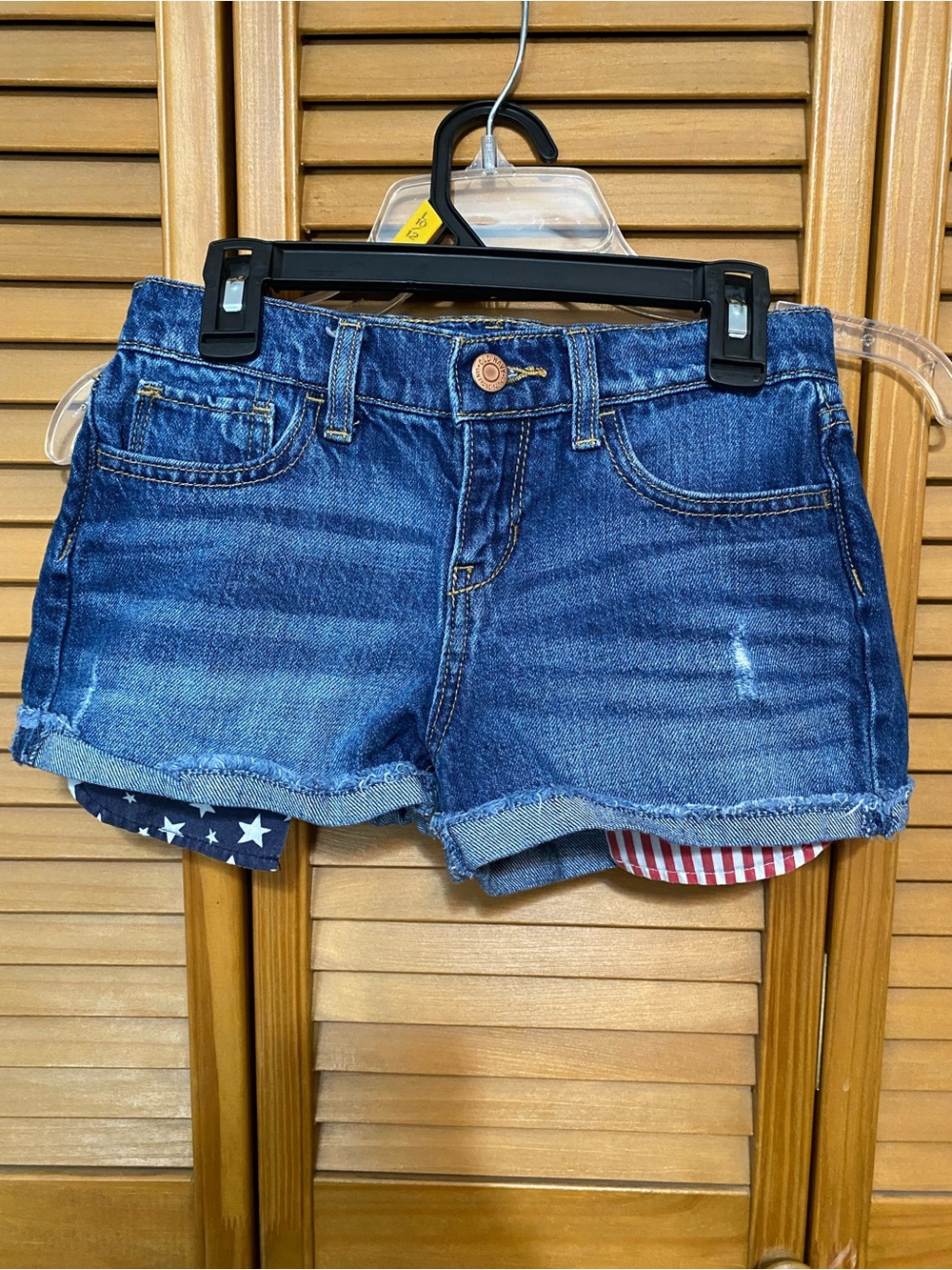 Old Navy Blue Denim Rolled-Hem Jean Shorts